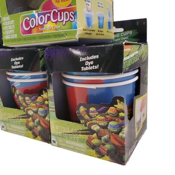 Teenage Mutant Ninja Turtles Egg Coloring Kit PAAS Easter Egg Coloring Kits - Picture 2 of 9